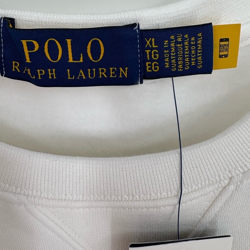Polo Ralph Lauren Bear Hawaiian Shirt Crewneck Sweatshirt XL - Picture 3 of 4